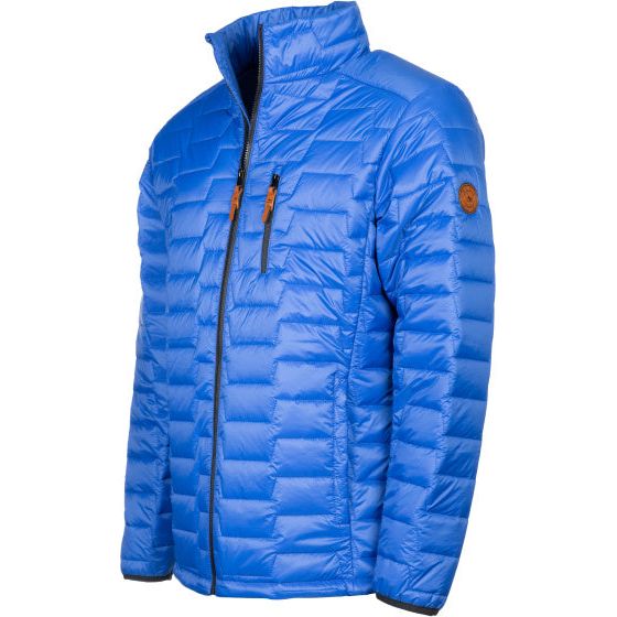 Maupiti Murdock II Mode gepolsterte Jacke Männer Blau Größe xl