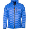 Maupiti Murdock II Mode gepolsterte Jacke Männer Blau Größe m