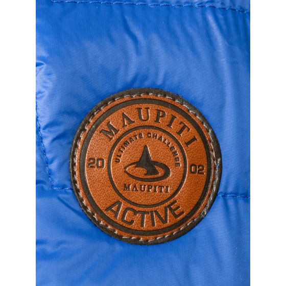 Maupiti Murdock II Mode gepolsterte Jacke Männer Blau Größe xl