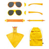 Klicken Sie auf die Sonnenbrille für Kinder 2-5 Jahre gelb 2 Stücke