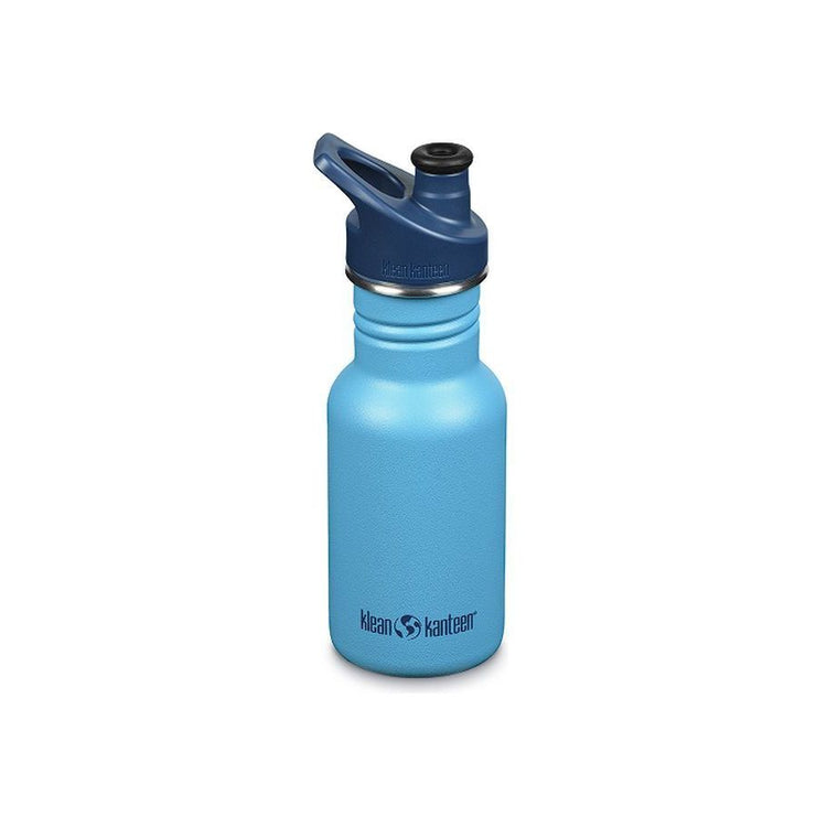 KLEAN Kanteen Trinkflasche Kid schmaler Sportdop Hawaiianischer Ozean 355 ml (12 Unzen)