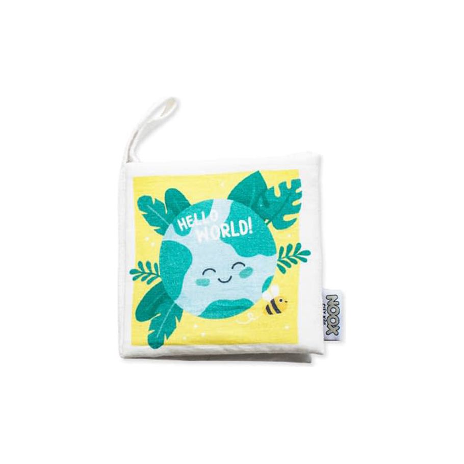 Noox City Kinder weiche Babybuch Hallo Welt