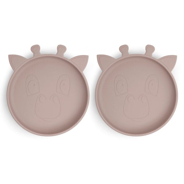 Nuuroo Akila Silikonplatte 2-Pack Giraf