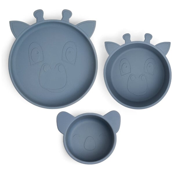 Nuuroo Benni Silicon Dinner Set 3-Pack