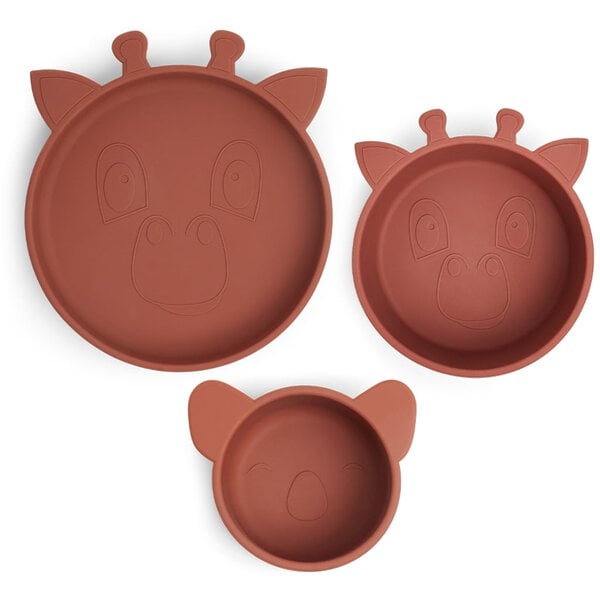 Nuuroo Benni Silicon Dinner Set 3-Pack