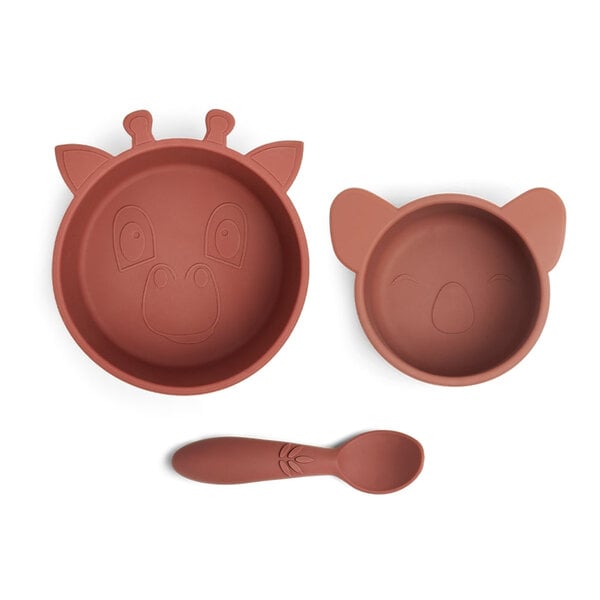 Nuuroo Eddy Silicon Dinner Set 3-Pack