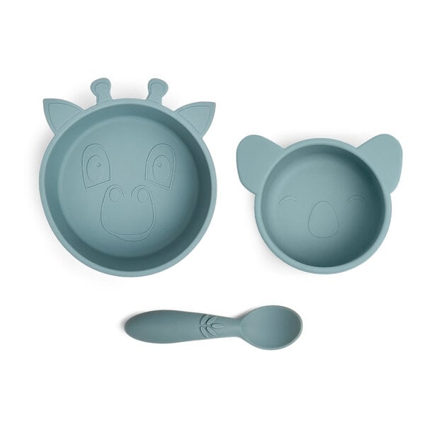 Nuuroo Eddy Silicon Dinner Set 3-Pack