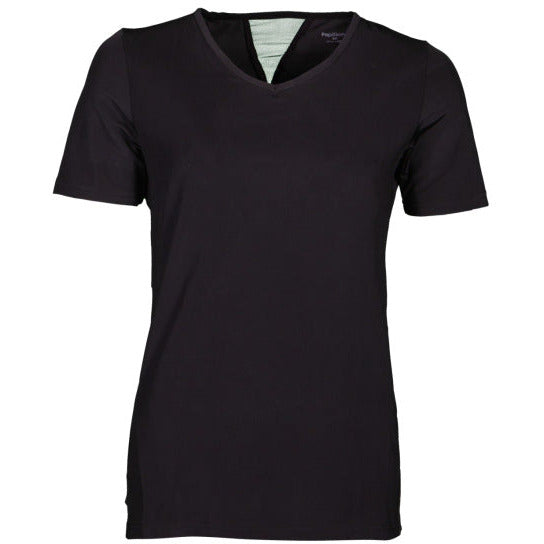 Papillon Fitness Shirt S Sl V-Ausschnitt Damen Schwarz Größe M