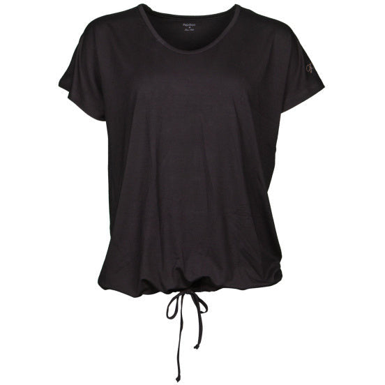 Papillon losen Fit Sportshirt Round Hals Damen Schwarz Größe S S