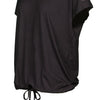 Papillon losen Fit Sportshirt Round Hals Damen Schwarz Größe M