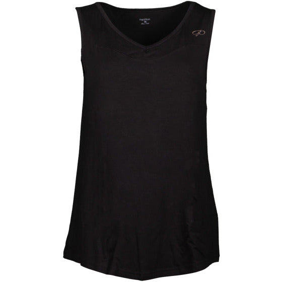 Papillon Singlet Fitness Shirt Damen Schwarz Größe L