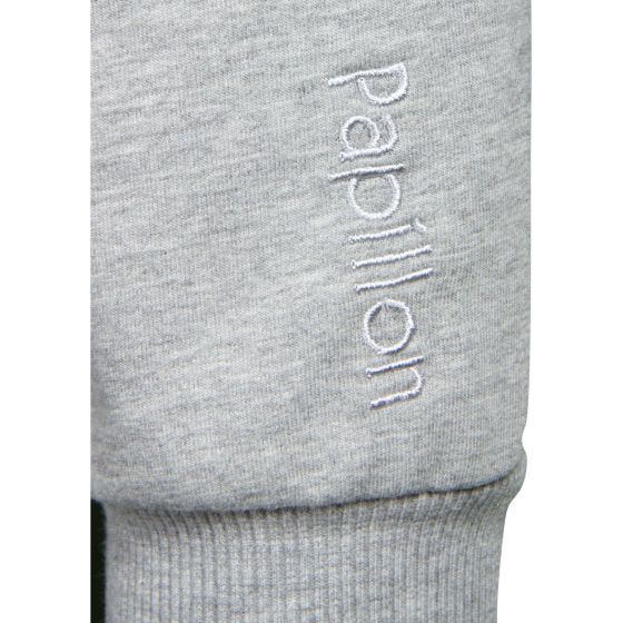 Papillon Sweat Hoody Baumwoll Damen graue Größe xxl