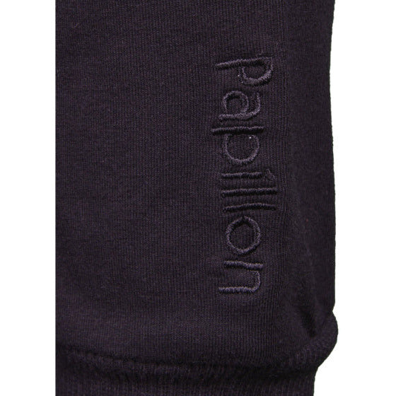 Papillon Sweat Hoody Baumwoll Damen Schwarz Größe l