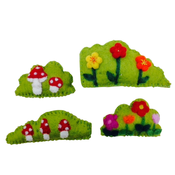 Papoose -Spielzeugbüsche Blumenkranke 4