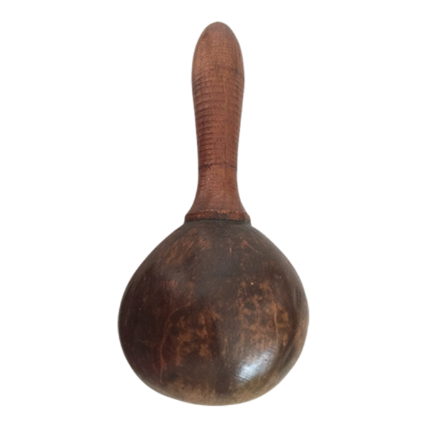 Papoose -Spielzeug Kokosnuss Maraca Set 3 Stücke