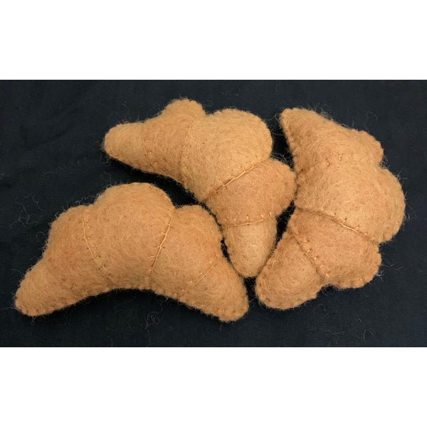 Papoose -Spielzeug Croissant 3PC