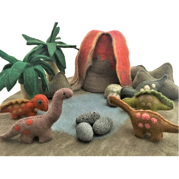 Papoose Toys Dinosaurier 27 PC