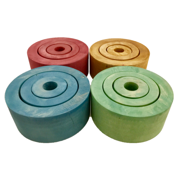 Papoose Toys Erde verschachtelte Röhrchen 12PC