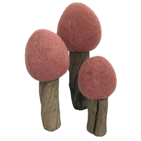 Papoose -Spielzeug Erdenbäume Herbst 3PC