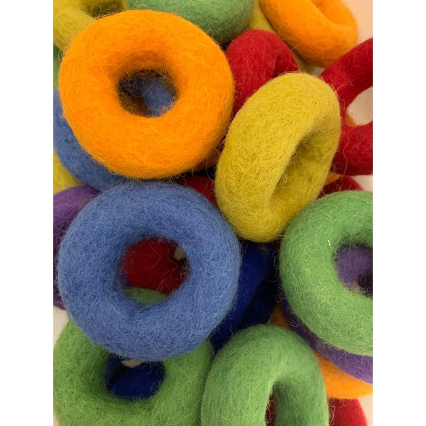 Papoose -Spielzeuge spürten Donuts 49pc