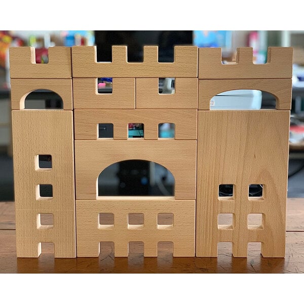 Papoose Toys Festung Building Set 12PC