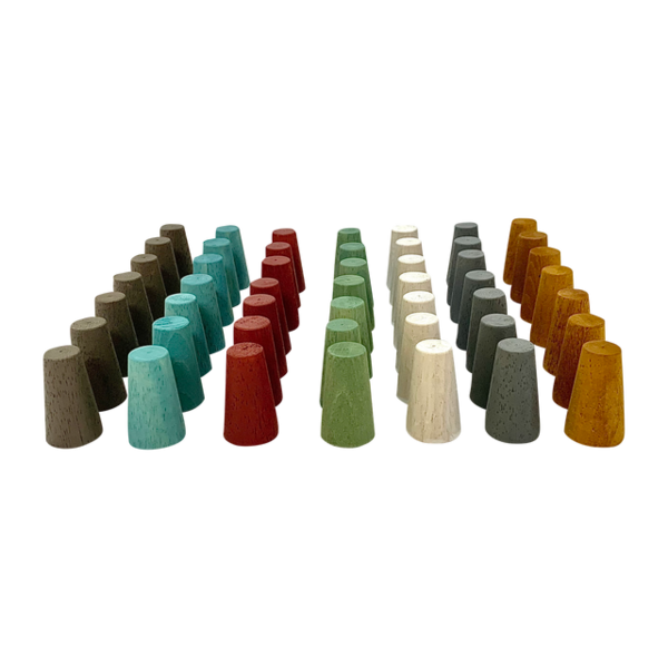Papoose Toys Mini Erdkegel 49pc