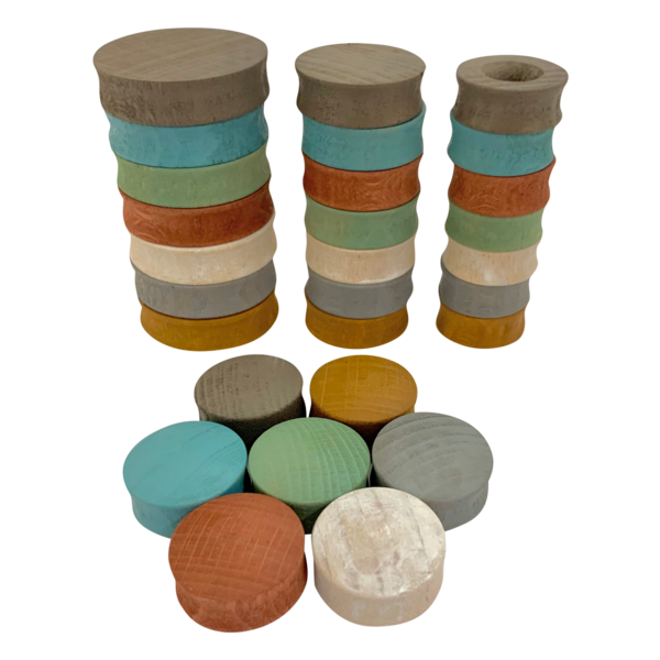 Papoose Toys Mini Earth -Runden 28pc