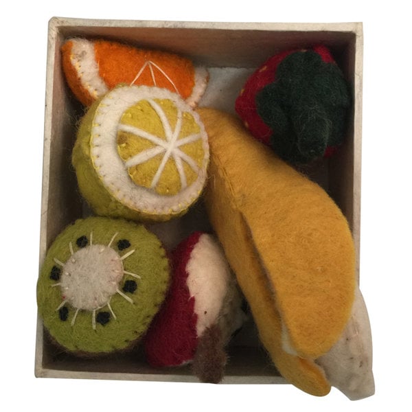 Papoose Toys Mini Fruit Set Boxed Boxed