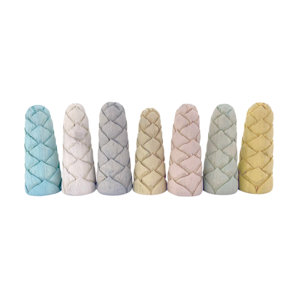 Papoose Toys Mini Pastellblüte Buds S 7pc