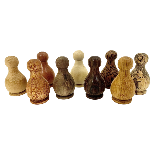 Papoose Toys Mini WW Menschen der Welt 9PC