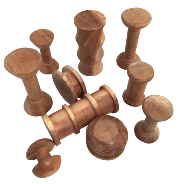 Papoose -Spielzeug gemischt geformt Spulen Set 10