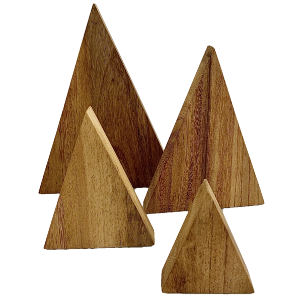 Papoose Toys Mountain Range Rustikale 4PC