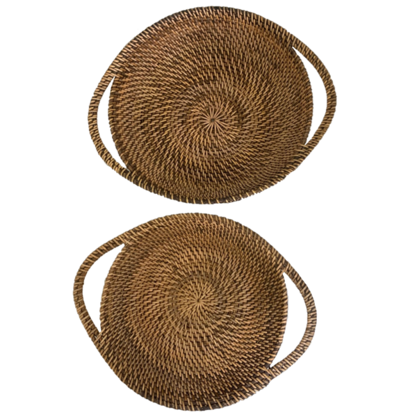 Papoose -Spielzeug Naturkörbe 2pc