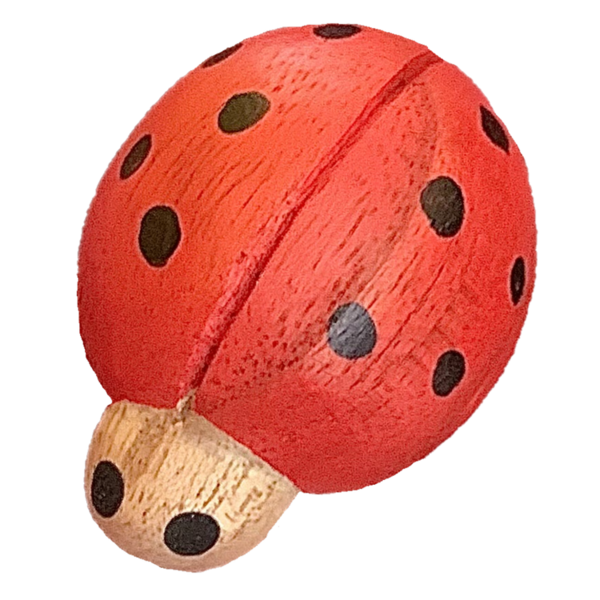 Papoose Toys Rote Marienkäfer 7pc