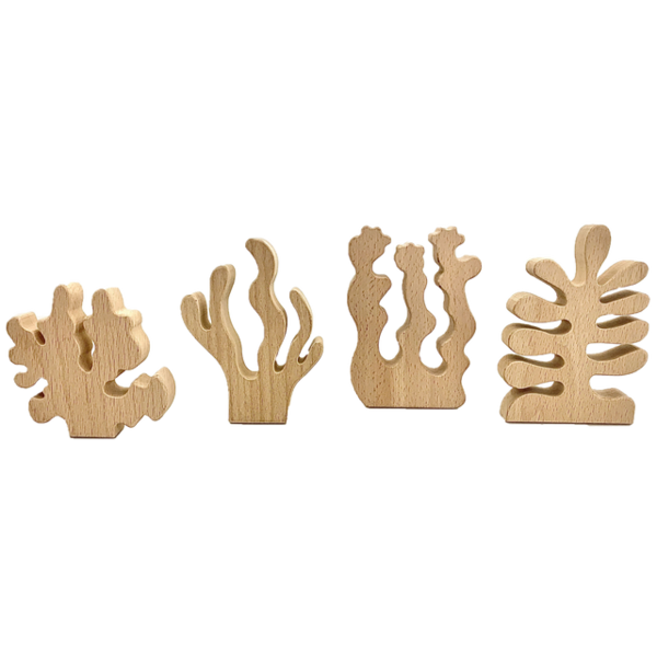 Papoose -Spielzeug Sea Gräser 4pc