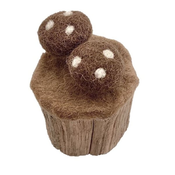 Papoose Toys Toadstools Trunks 3pc Natural