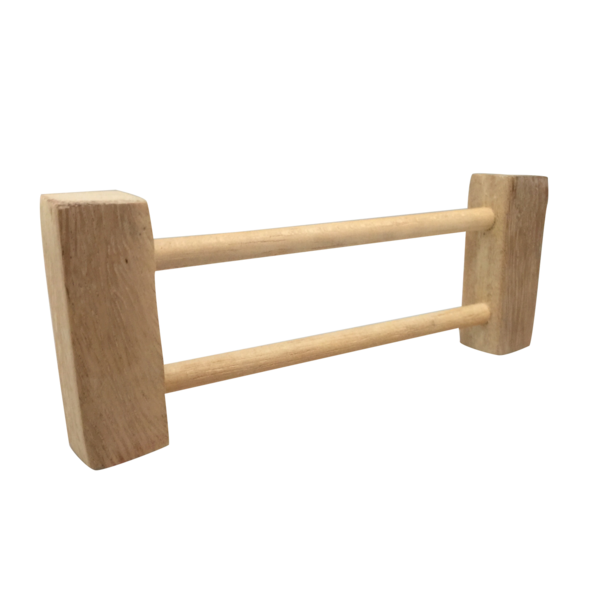 Papoose -Spielzeug Holzgeländer 4PC