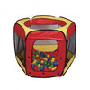 Paradiso Toys Speeltent mit 100 Bällen 100 x 75 cm Rot gelb