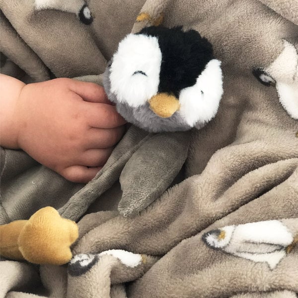 Petú petú alias kuscheltuch pinguin