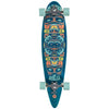 Longboard Seneca 97 x 23 cm Holz schwarz blau