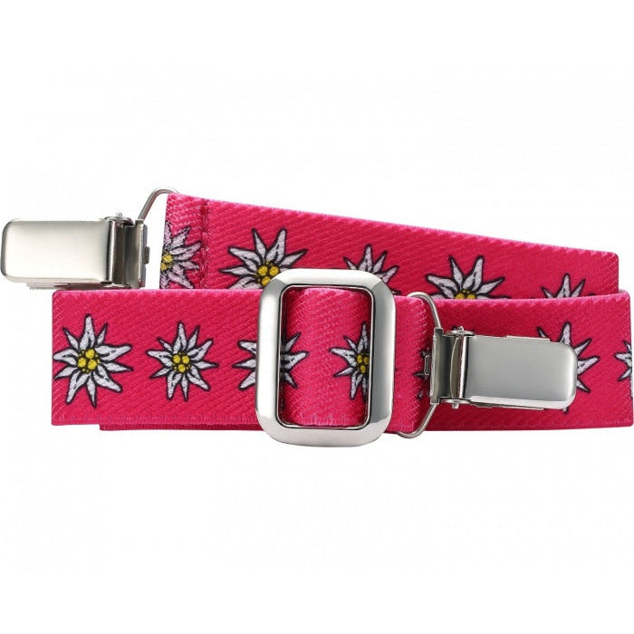 Playshoes -Gürtel GLOSSION mit Clip Pink Flowers Junior Size 2