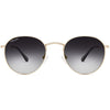 Sonnenbrille Michigan Unisex Polarisierte Katze. 2 Gold Schwarz