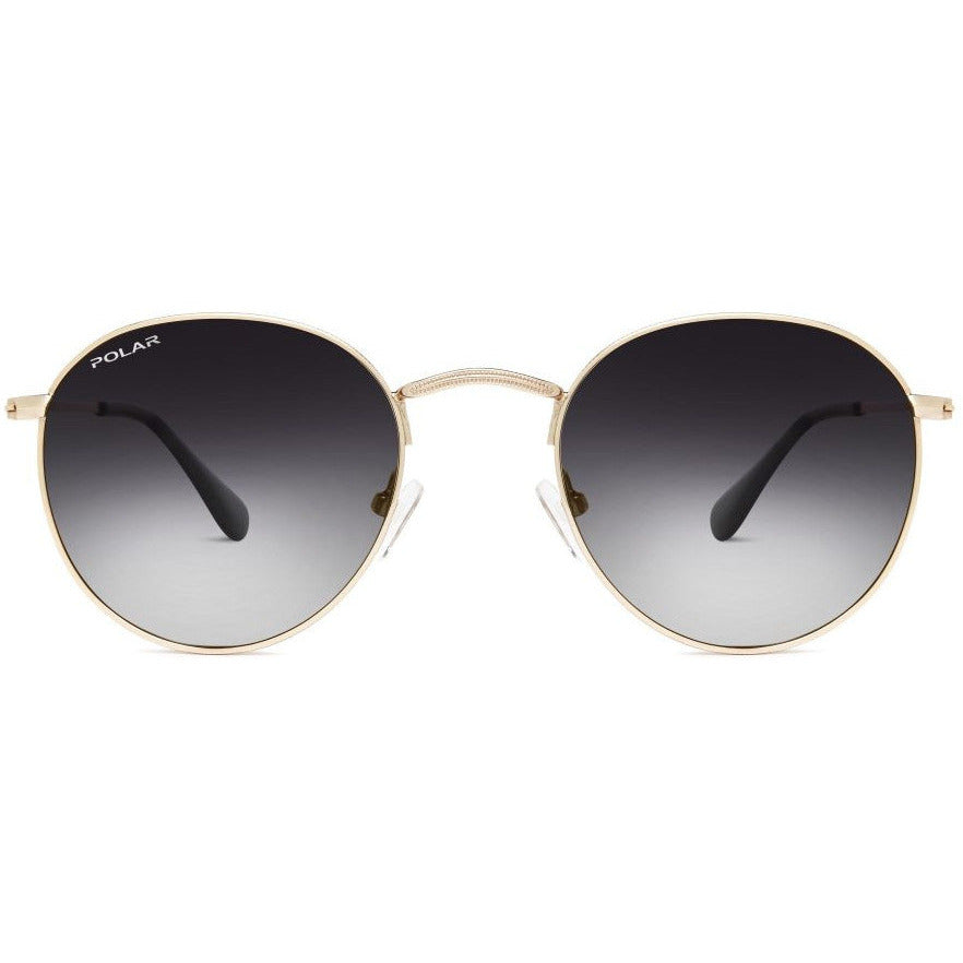 Sonnenbrille Michigan Unisex Polarisierte Katze. 2 Gold Schwarz