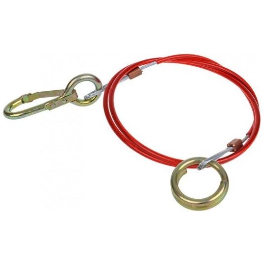 Prophlus Breekkkabel für Rollenbremse 100 cm rot