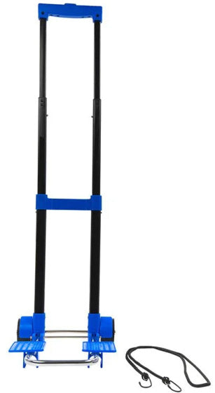 Faltbares Gepäckwagen 30 kg Stahl schwarzblau