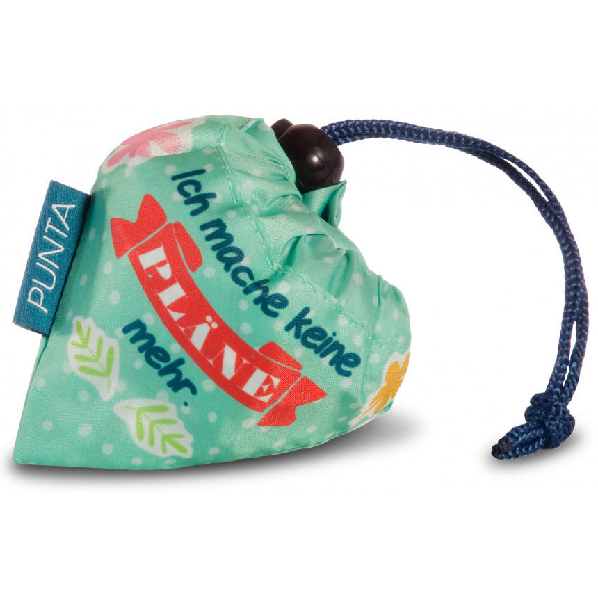 Punta Shopper Damen 12 Liter Polyestergrün rotrosa