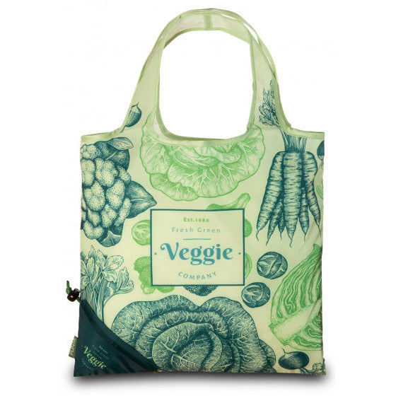 Punta Shopper Veggie Ladies 22 Liter Polyestergrün