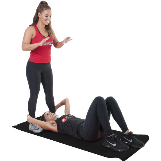 Pure2improve Fitnessmat 173 x 61 cm tpe schwarz