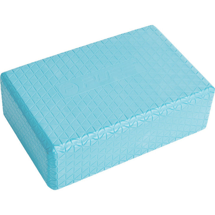 Pure2improve Yoga Block 23 x 15 x 7,5 cm Eva Blau
