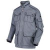 Regatta Elmore wasserdichte Outdoor -Jacke Jeans Blau Größe m